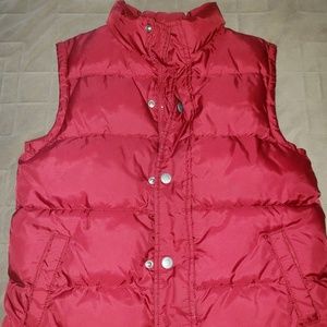 Boys Gymboree Red Puffy Vest (M 7-8)